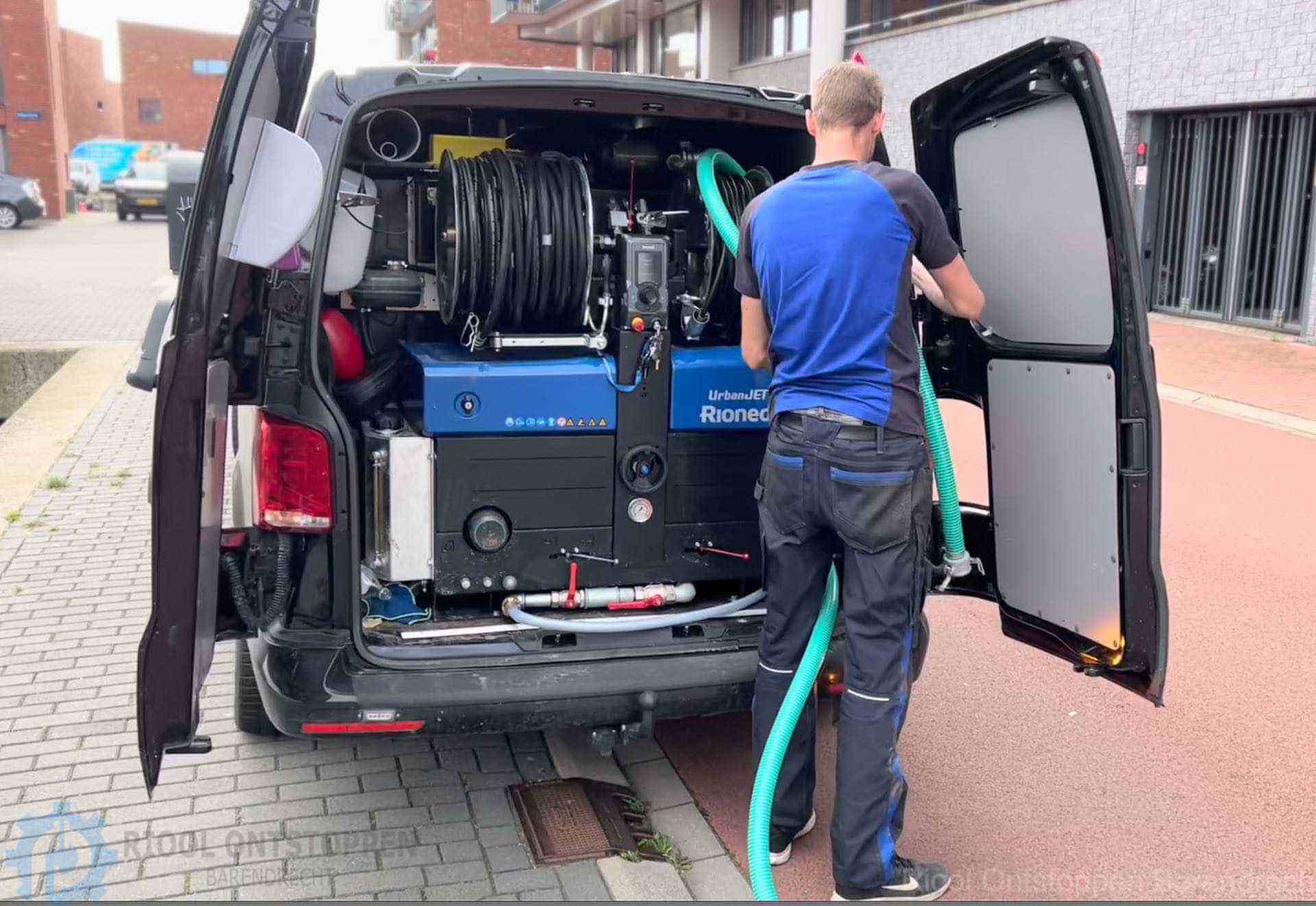 Riool Hogedruk Machine Barendrecht